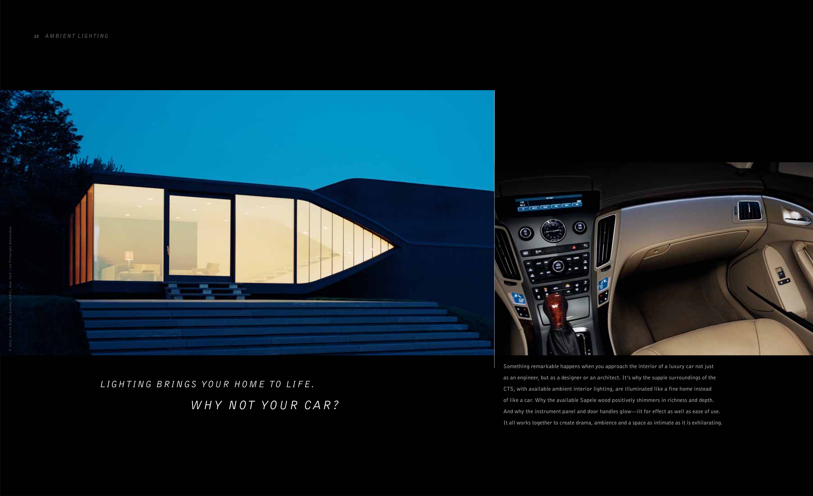 2012 Cadillac CTS Brochure Page 18